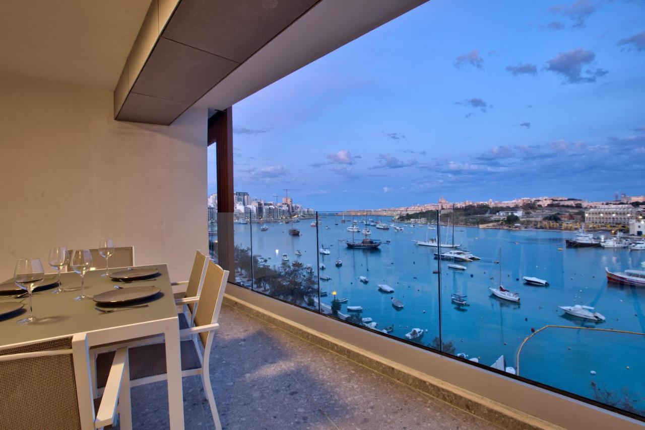 Sea Front Spacious Valletta Views Apartments Слима Экстерьер фото